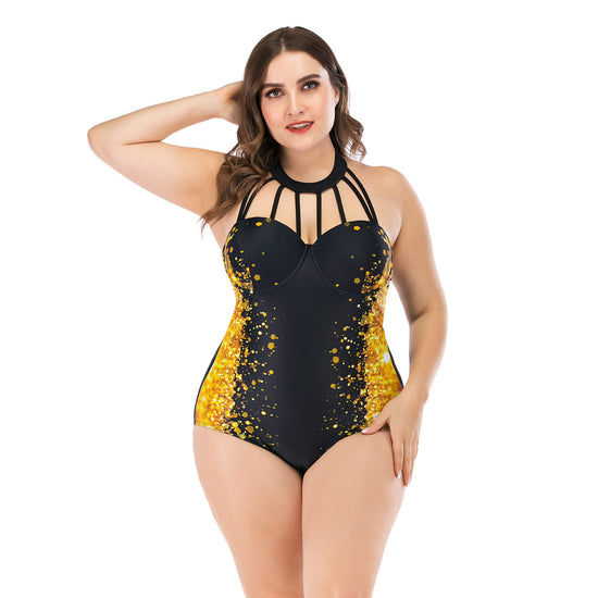 SLEEK SWIM Full Coverage One-Piece Swimsuit