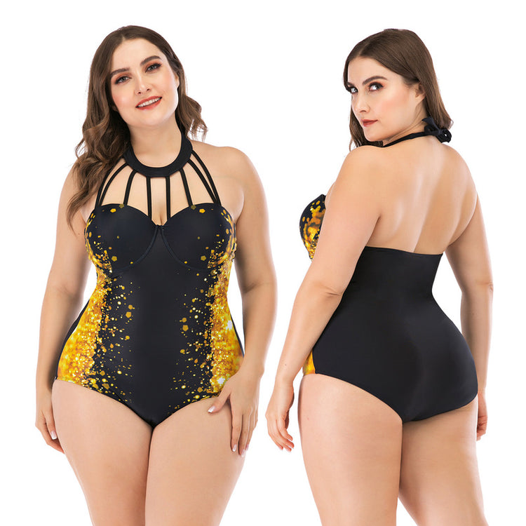 SLEEK SWIM Full Coverage One-Piece Swimsuit