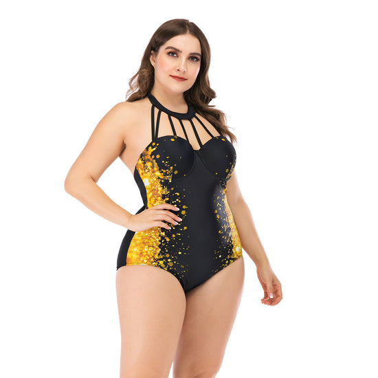 SLEEK SWIM Full Coverage One-Piece Swimsuit