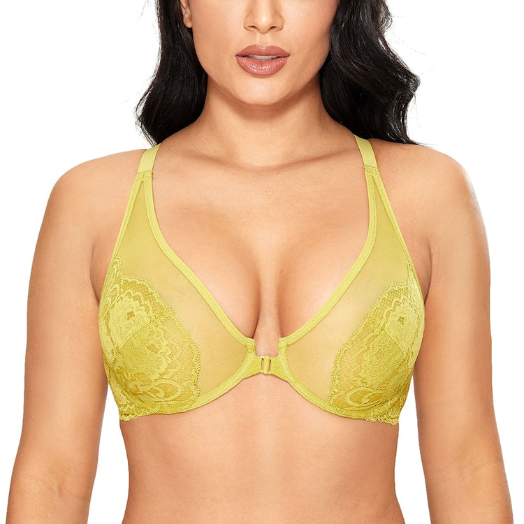 HAPPY HOLD Minimizer Plunge Bra C - F Cup