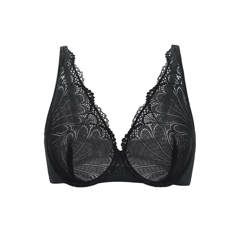 HAPPY HOLD V-Neck Minimizer Bra A - F Cup