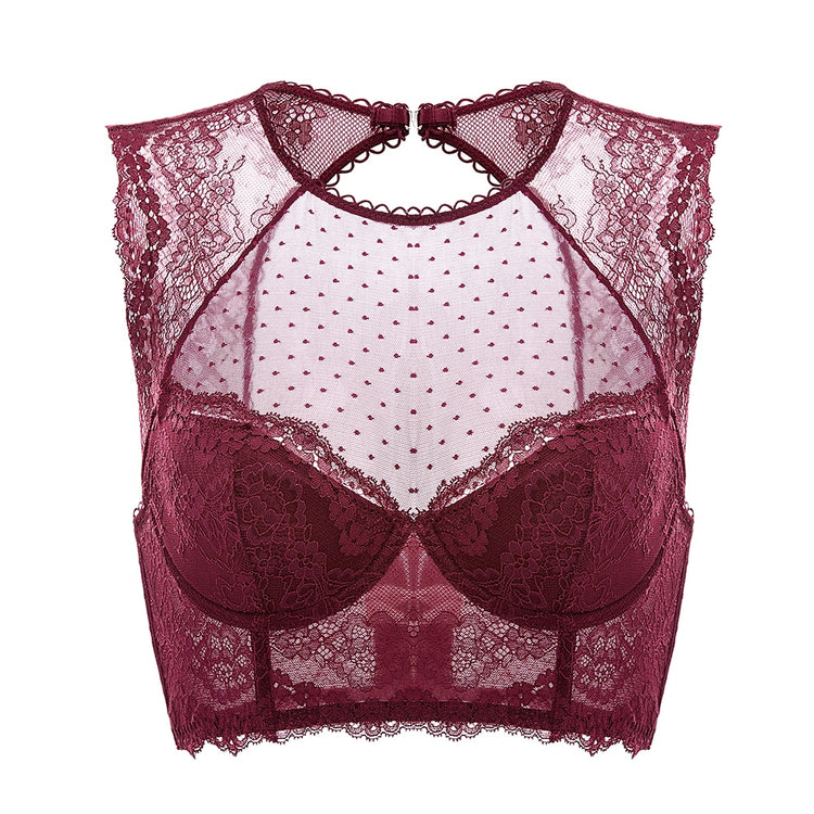 HAPPY HOLD Lace Bralette Bustier