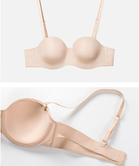 HAPPY HOLD Strapless Minimizer Bra