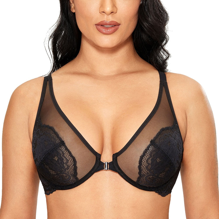 HAPPY HOLD Minimizer Plunge Bra C - F Cup