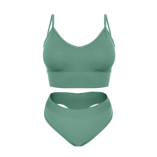 HUSH-HUSH Bandage Thong & Bralette Set