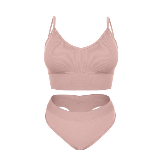 HUSH-HUSH Bandage Thong & Bralette Set