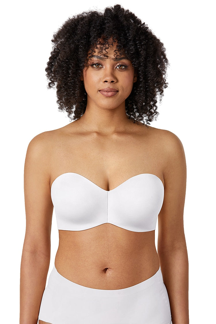 HAPPY HOLD Strapless Minimizer Bra A - DD Cup