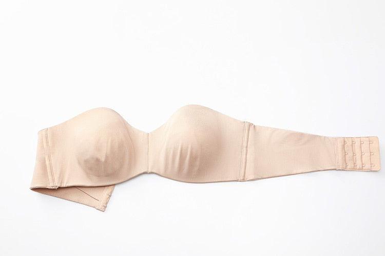 HAPPY HOLD Strapless Minimizer Bra A - DD Cup