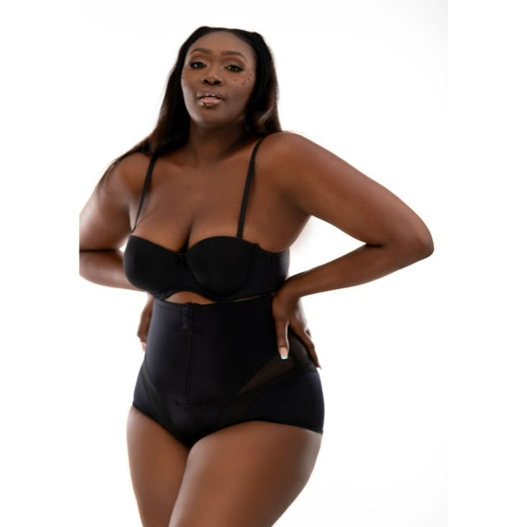 CONTOUR CURVE Mesh Waist Trainer Panties