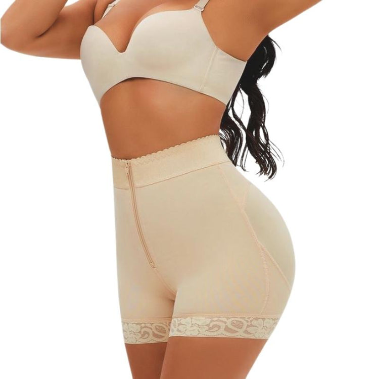 BODIED++ Control Faja Shorts white color