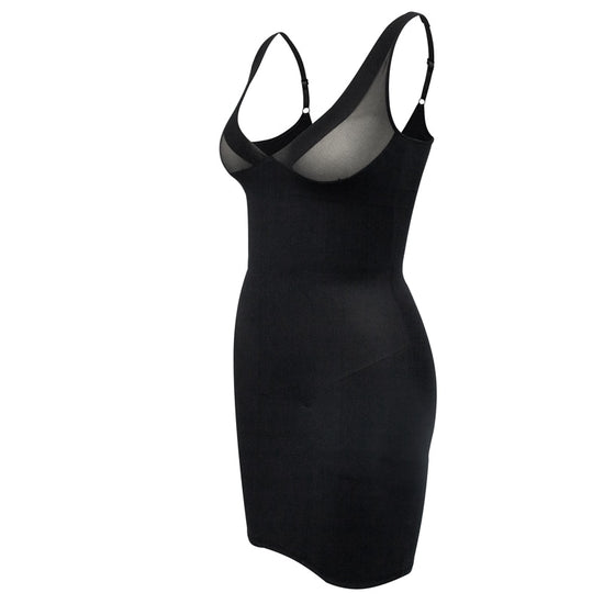 bodied bae seamless camisole dress black color