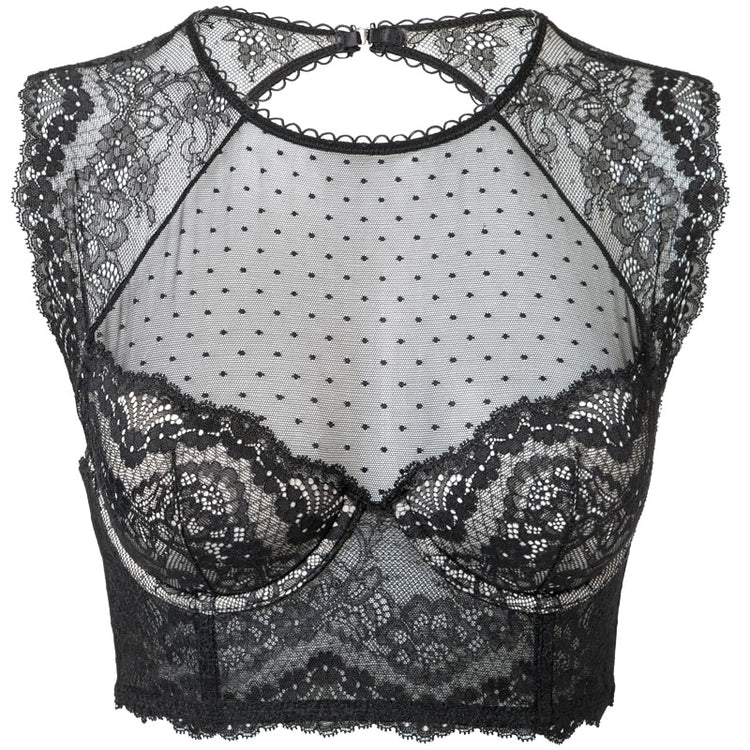 HAPPY HOLD Lace Bralette Bustier